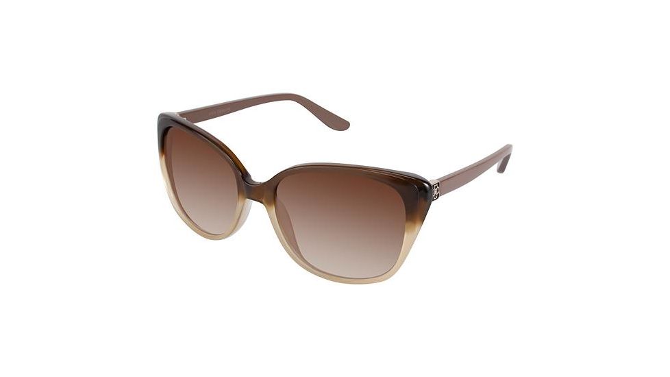 Ann Taylor Townhouse Single Vision Prescription Sunglasses TYATTOWNHOUSE02 - Frame Color Brown