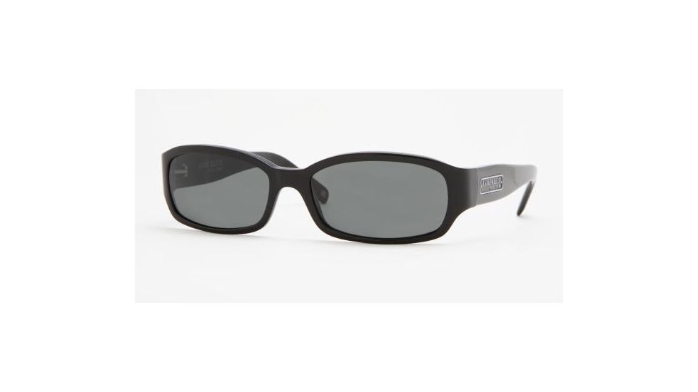 Anne Klein AK3141 Bifocal Sunglasses - Black Gray Frame / 55 mm Prescription Lenses, 201-30-5516
