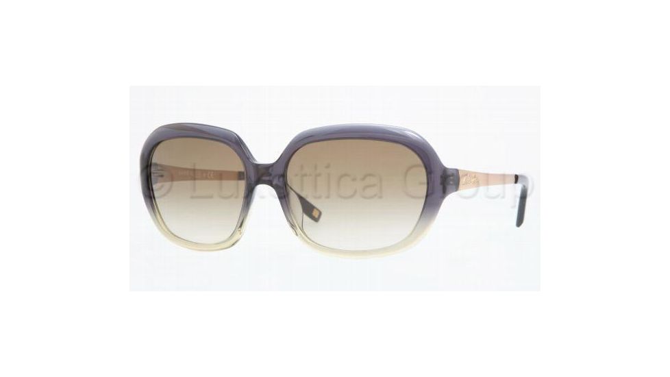 Anne Klein AK3167 SV Prescription Sunglasses - Navy Fade Frame / 58 mm Prescription Lenses, 310-64-5816