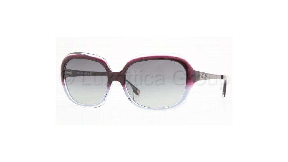 Anne Klein AK3167 SV Prescription Sunglasses - Purple/Crystal Frame / 58 mm Prescription Lenses, 307-77-5816