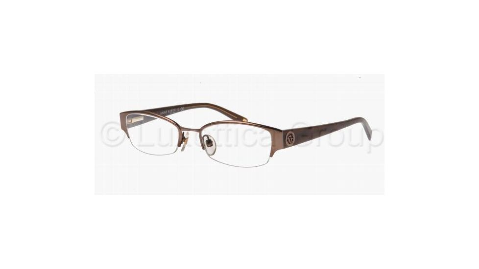 Anne Klein AK 9122 AK9122 Bifocal Prescription Eyeglasses 563S-4918 - Satin Brown 
