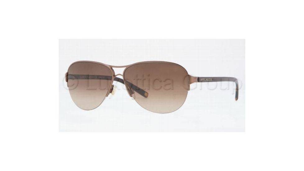 Anne Klein AK 4132 AK4132 Bifocal Prescription Sunglasses AK4132-301-78-5811 - Lens Diameter: 58 mm, Frame Color: Brown