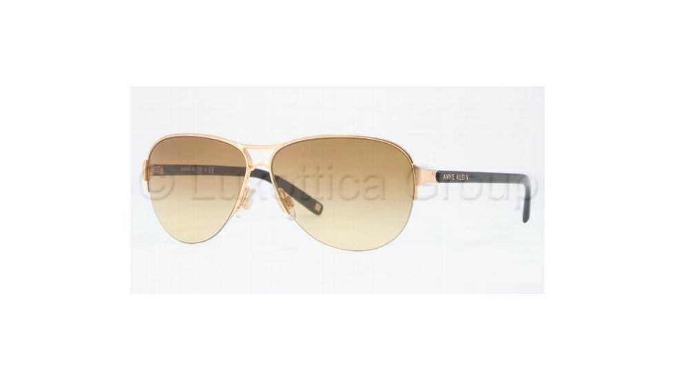 Anne Klein AK 4132 AK4132 Bifocal Prescription Sunglasses AK4132-374-84-5811 - Lens Diameter: 58 mm, Frame Color: Gold