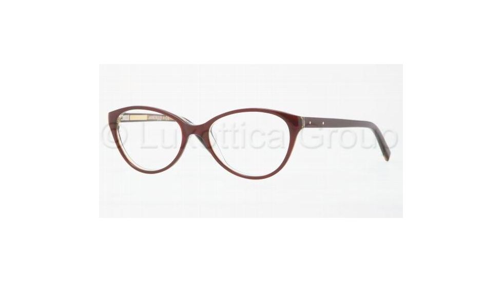 Anne Klein AK8103 Bifocal Prescription Eyeglasses 262-4916 - Dark Burgundy/Tortois 