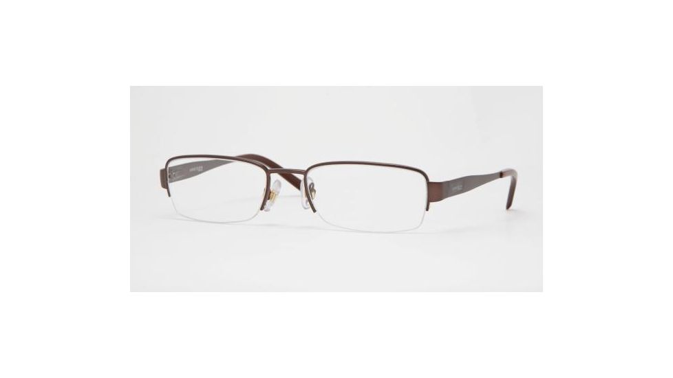 Anne Klein AK9099 SV Prescription Eyeglasses Shiny Dark Brown Frame / 50 mm Prescription Lenses, 531 5018