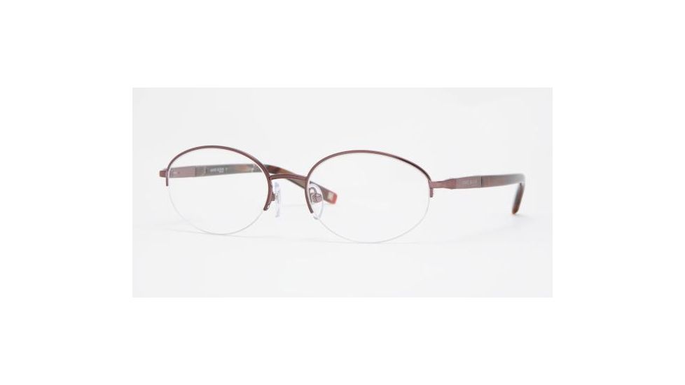 Anne Klein AK9102 Progressive Eyeglasses Eggplant Frame / 49 mm Prescription Lenses, 523 4917