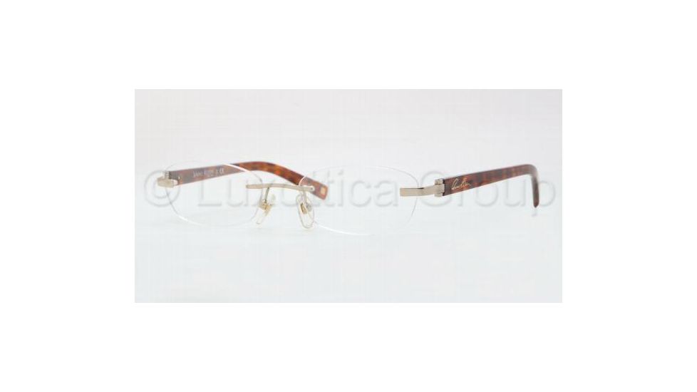 Anne Klein AK9123 Single Vision Prescription Eyewear 569-4917 - Gold