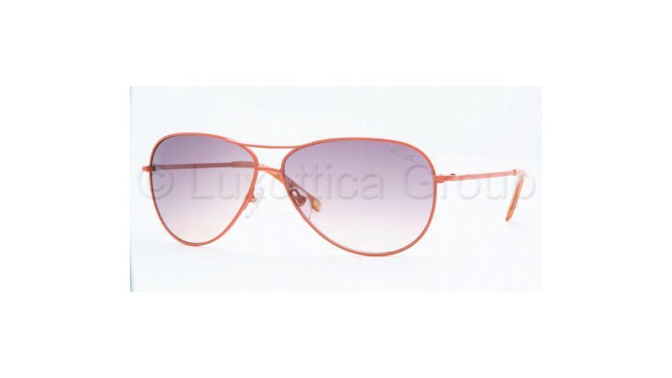 Anne Klein AK4127 Bifocal Prescription Sunglasses AK4127-361-73-6011 - Lens Diameter: 60 mm, Frame Color: Tangerine