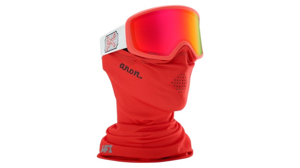 Anon Deringer Goggle - Women's, Sonar Red Lens, White Rose, 18545102175NA