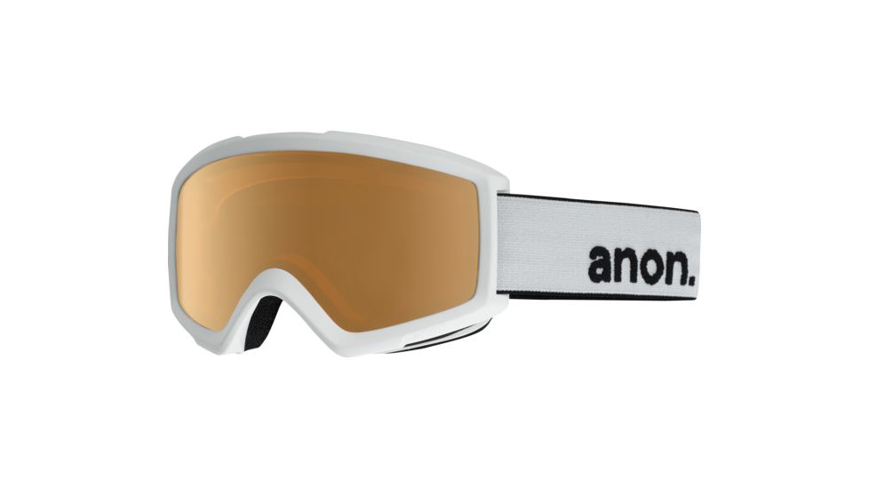 Anon Helix 2.0 Goggle w/ Amber, White, 18529100123
