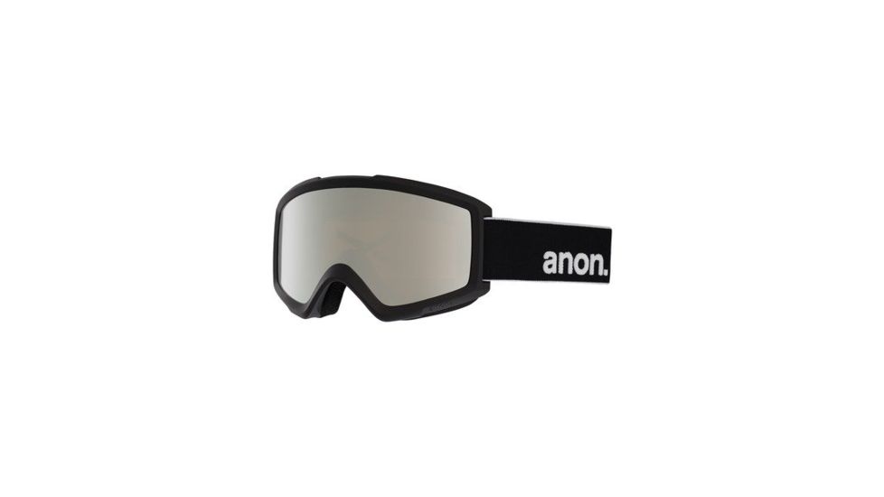 Anon Helix 2.0 Sonar Goggle and Spare Lens w/ Sonar Silver, Black, 20178100055