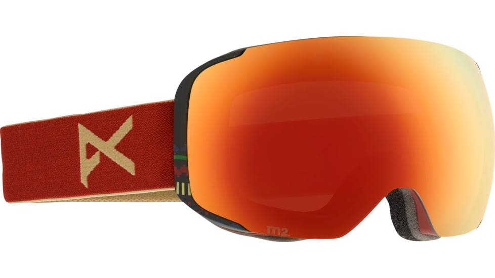 Anon M2 Goggles-Aztec-Red Solex