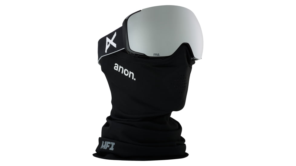 Anon M2 MFI Goggle - Mens, Frame- Black, Lens- Sonar Silver, 185591-055
