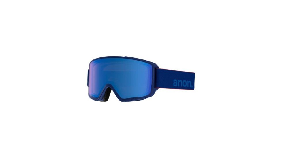 Anon M3 Goggle and Spare Lens w/ Sonar Blue, Blue, 18565101444
