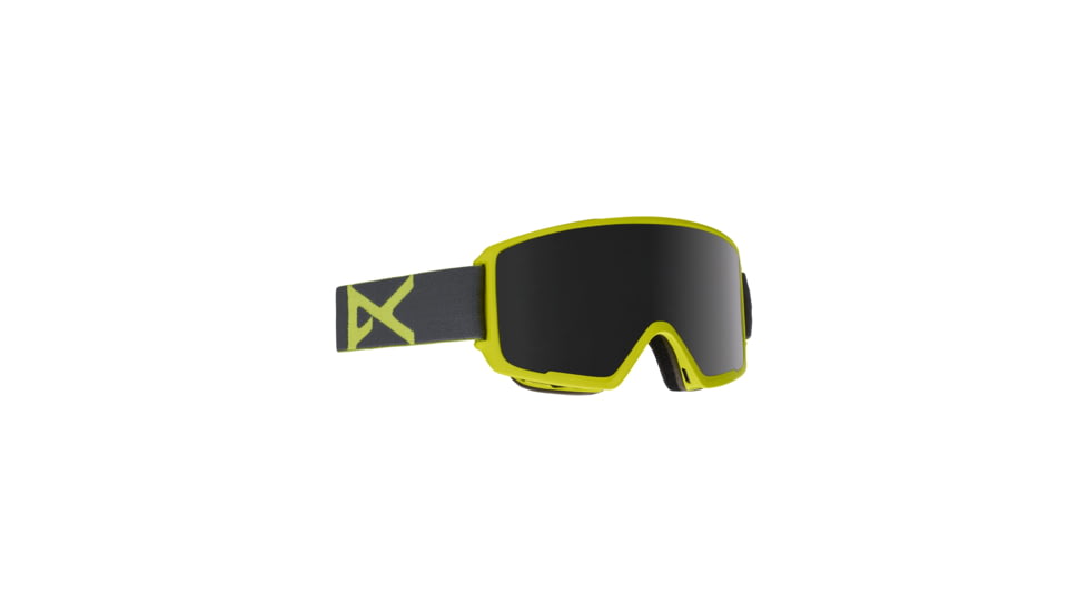 Anon M3 Goggle with Spare - Mens, Frame- Gray Green, Lens- Dark Smoke, Spare- Blue L, 185651-158