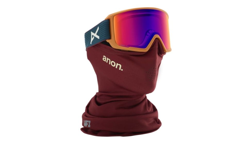 Anon M3 MFI Men's Goggle w/ Spare Lens, Sonar Blue Lens, Doa, 19174102171NA