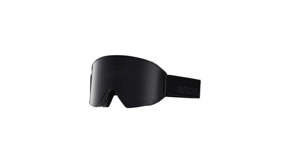 Anon M4 Cylindrical Goggle, Spare Lens and Mfi Face Mask w/ Sonar Smoke, Smoke, 20354100032