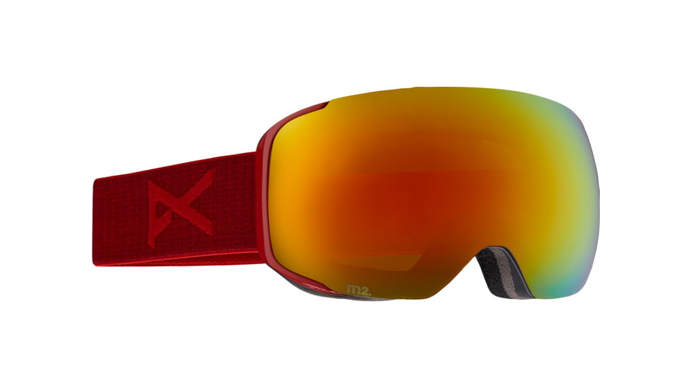 Anon Magna-Tech M2 Goggle-Blaze-Red Solex/Blue Lagoon