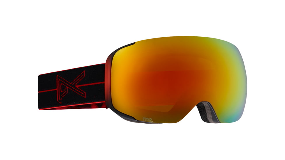 Anon Magna-Tech M2 Goggle-Red Light-Red Solex/Blue Lagoon
