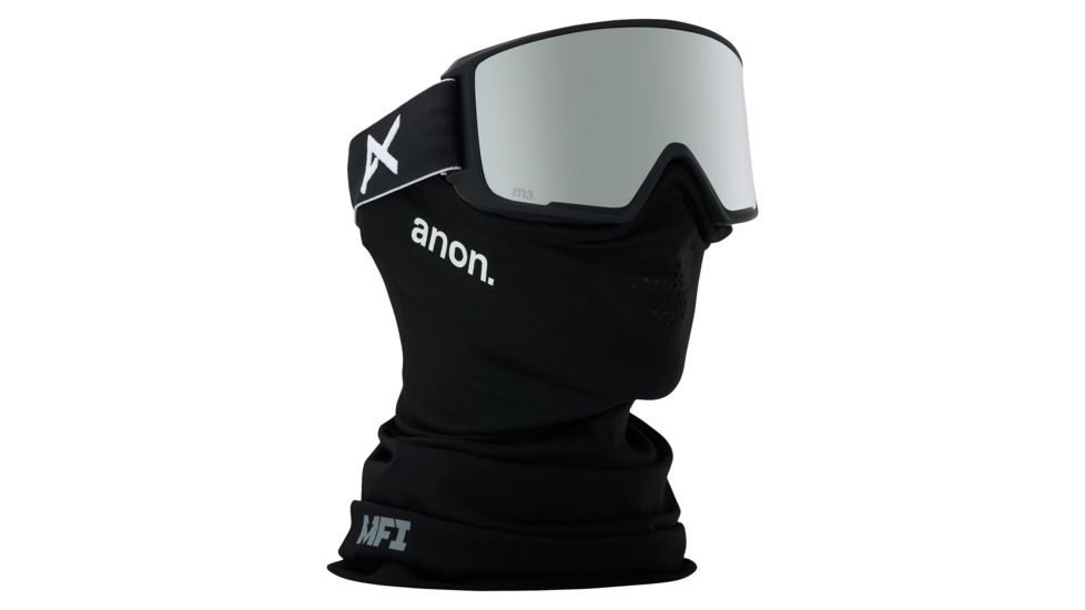 Anon Magna-Tech M3 MFI Goggle - Mens, Frame- Black, Lens- Sonar Silver, 185671-055