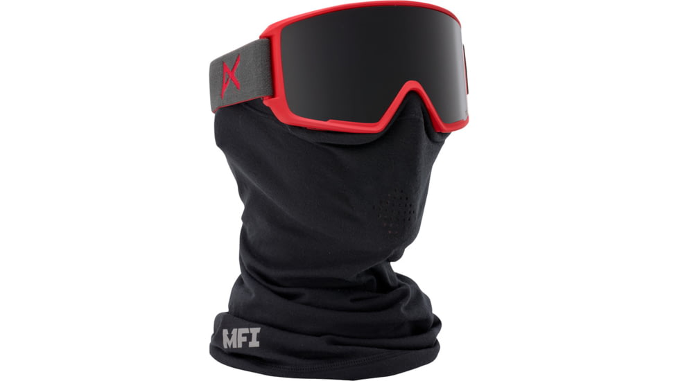 Anon Magna-Tech M3 MFI Goggle-Ruby Red-Dark Smoke/Blue Lagoon