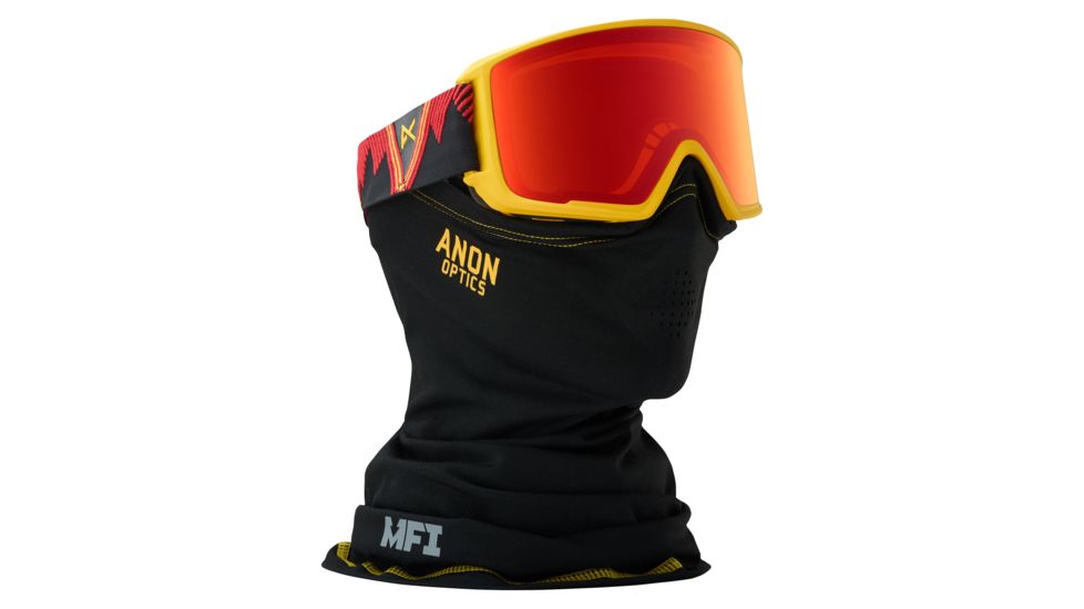 Anon Magna-Tech M3 MFI Goggle with Spare - Mens, Frame- Ripcity, Lens- Sonar Red, 191741-616