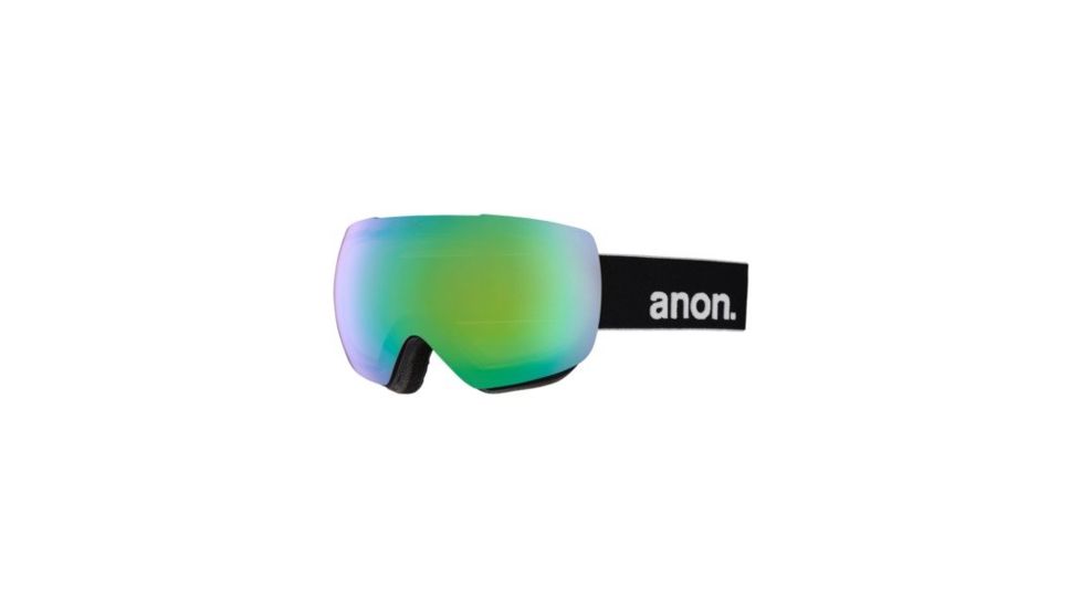 Anon Mig Goggle and Mfi Face Mask w/ Sonar Green, Black, 20352100040