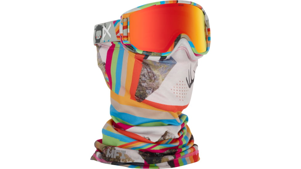 Anon Relapse Jr. MFI Goggle-Technocolor-Red Amber