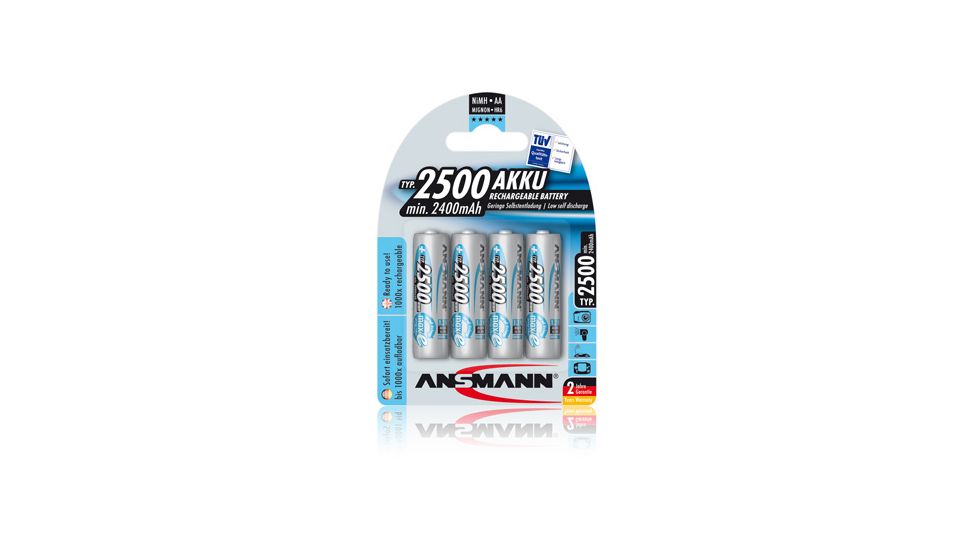 Ansmann Max e 2500 mAh Batteries,Pack of 4 5035442