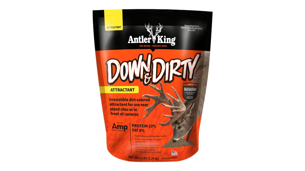 Antler King Down &amp; Dirty Attractant 5# Bag