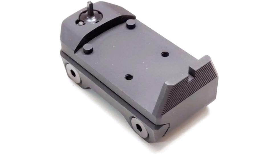 ANVL UKON Trijicon RMR Red Dot Sight Mount w/ Co-Witness BUIS, Type III Hard Coat, Black, NSN 1005-01-694-7490, ANVL-UKON-RMR-V2