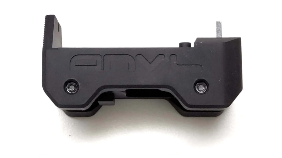 ANVL UKON Trijicon RMR Red Dot Sight Mount w/ Co-Witness BUIS, Type III Hard Coat, Black, NSN 1005-01-694-7490, ANVL-UKON-RMR-V2