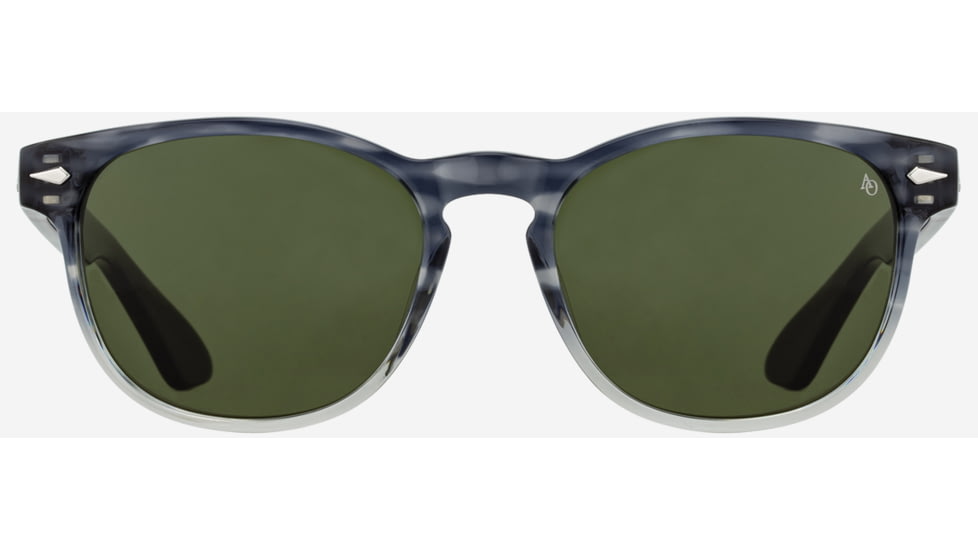 AO 1004 Sunglasses, Gray Demi Fade Frame, Calobar Green AOLite Nylon Lenses, Polarized, 51-18-145, 004251ST--GNN-P