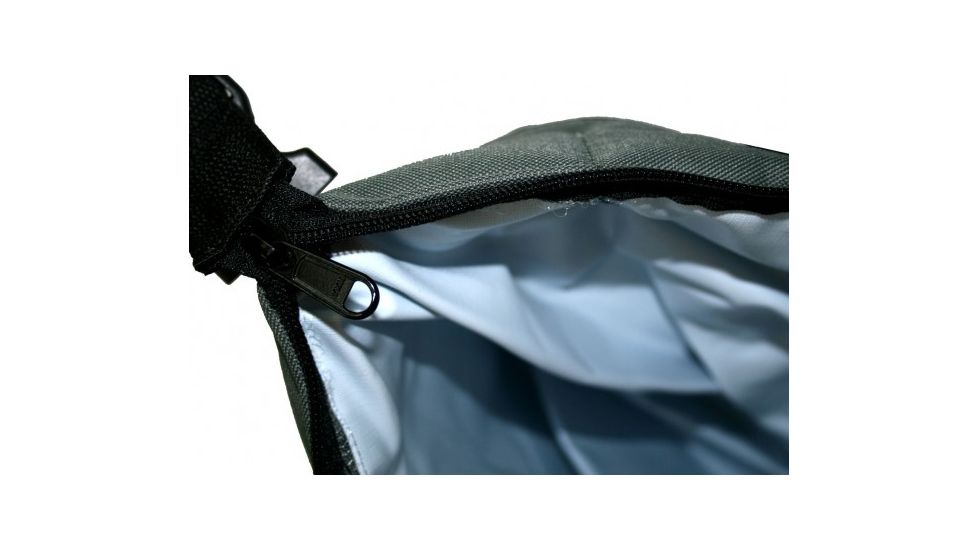 AO Coolers 24 Can Canvas Soft Cooler, w/Removable Shoulder Strap, Charcoal, Medium, AO24CH