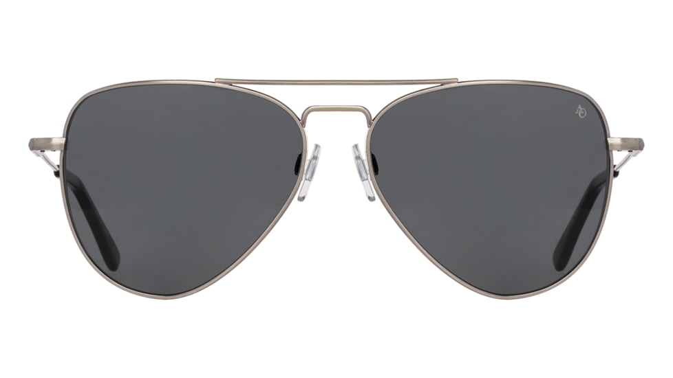 AO Fletcher Sunglasses, Pewter Frame, True Color Gray AOLite Nylon Lens - Polarized - 59-15-145, FLT159STBKGYN-P