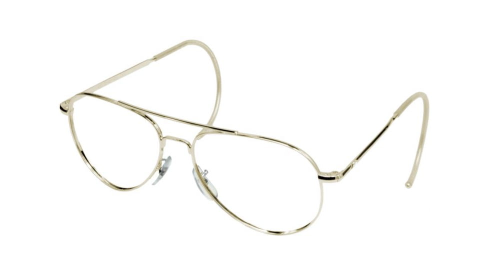 Ao Flight Gear General Series Sunglasses Frame No Lens Gold Bayonet 52mm Lens G Bnt 52