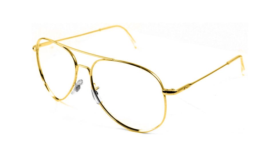 AO General Progressive Prescription Sunglasses, Gold Frame General-G-PR