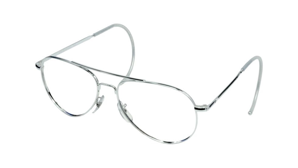 Ao Flight Gear General Series Sunglasses Frame No Lens Silver Comfort Cable 58mm Lens S Cc 58