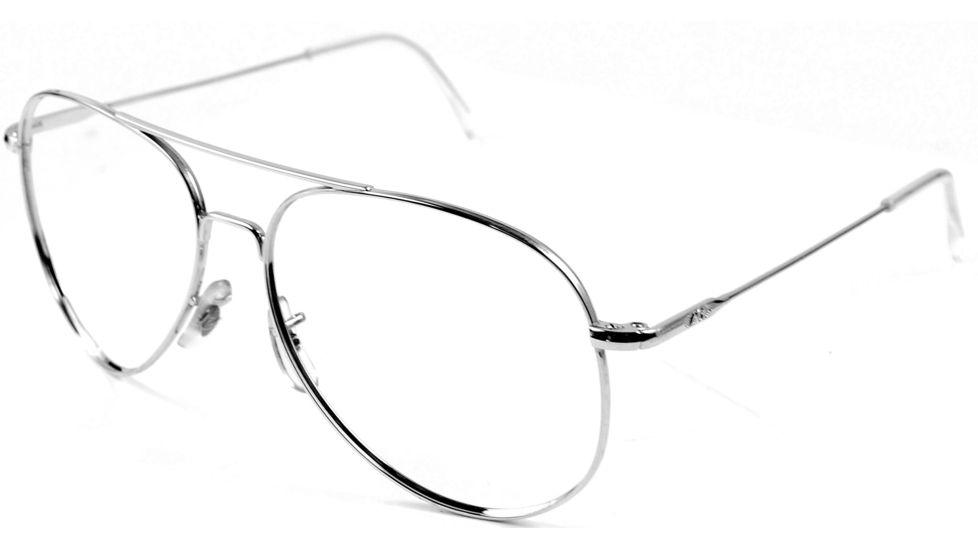 AO General Progressive Prescription Sunglasses, Silver Frame General-S-PR