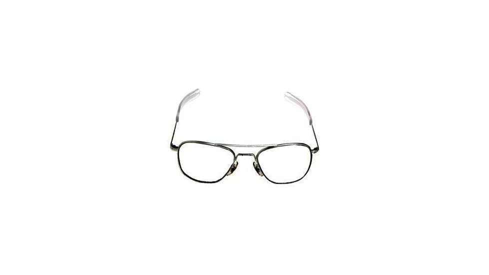 Ao Flight Gear Pilot Series Sunglasses Frame No Lens Black Wire Spatula 55mm Lens B Ws 55