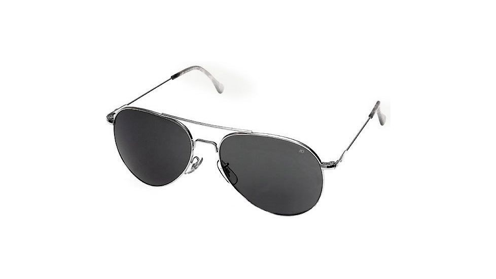 AO General Sunglasses 58mm, Silver -