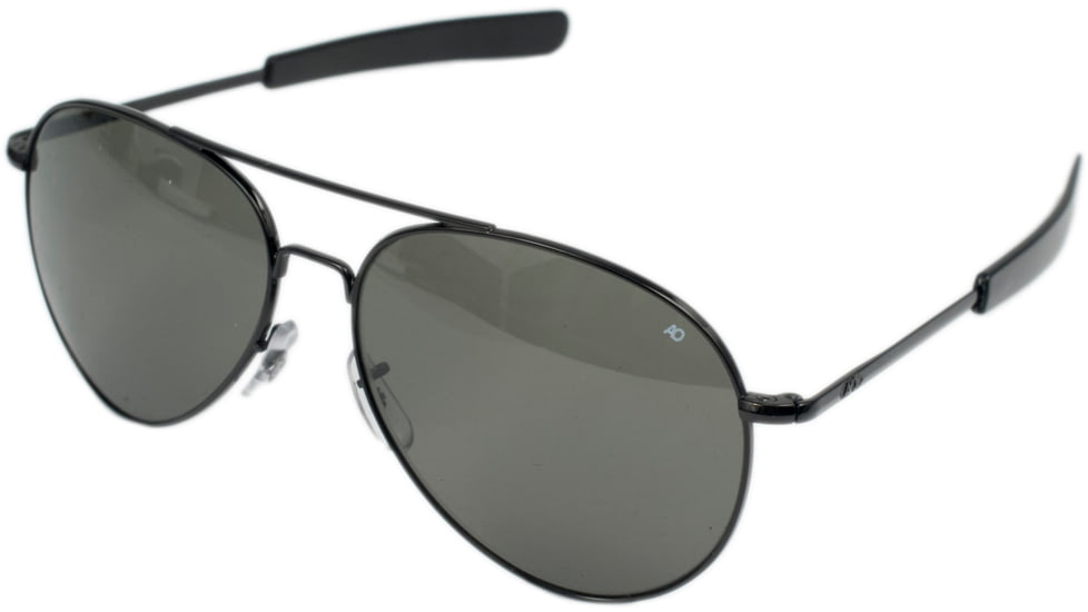 Ao General Sunglasses Black Gray Glass Lens Bayonet 58mm B Tcg Bnt 58