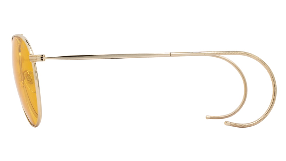 AO Hazemaster Sunglasses, Gold, Hazemaster Orange AOLite Nylon Lenses, Gold / Hazemaster Orange Lens, 59-13-175, HZE159CT--ORN