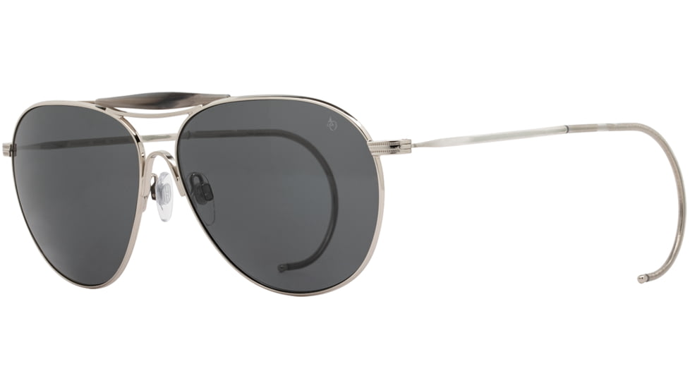 AO Hazemaster Sunglasses, Pewter, True Color Gray AOLite Nylon Lenses, Pewter / True Color Gray Lens, 59-13-175, HZE259CT--GYN