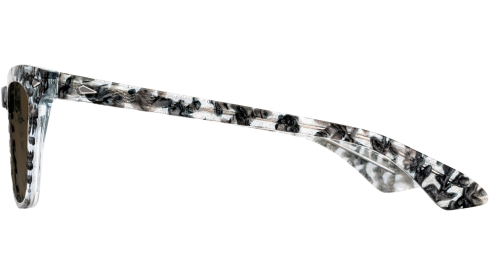 AO Lucinda Sunglasses - Womens, Crystal Slate, Cosmetan Brown AOLite Nylon Lenses, Crystal Slate / Cosmetan Brown Polarized Lens, 51-20-140, LUC251ST--BNN-P