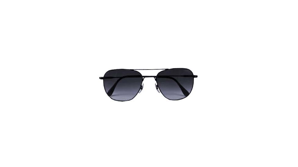 AO Original Pilot LE Sunglasses w/ Black Frame and Polycarbonate Gradient Blue Lens BGRBL-WS145-20-57-47