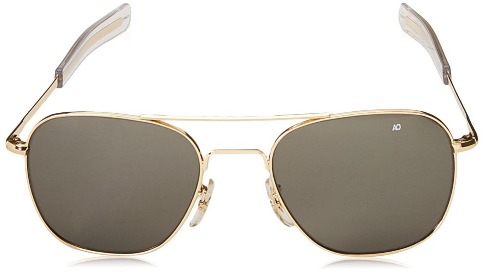 AO Prescription Sunglasses - Flight Gear Original Pilot, Gold Frame