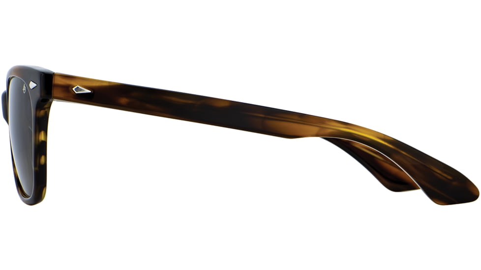 AO Saratoga Sunglasses, Brown Demi, True Color Gray AOLite Nylon Lenses, 54-19-145 B42, SAR654ST--GYN