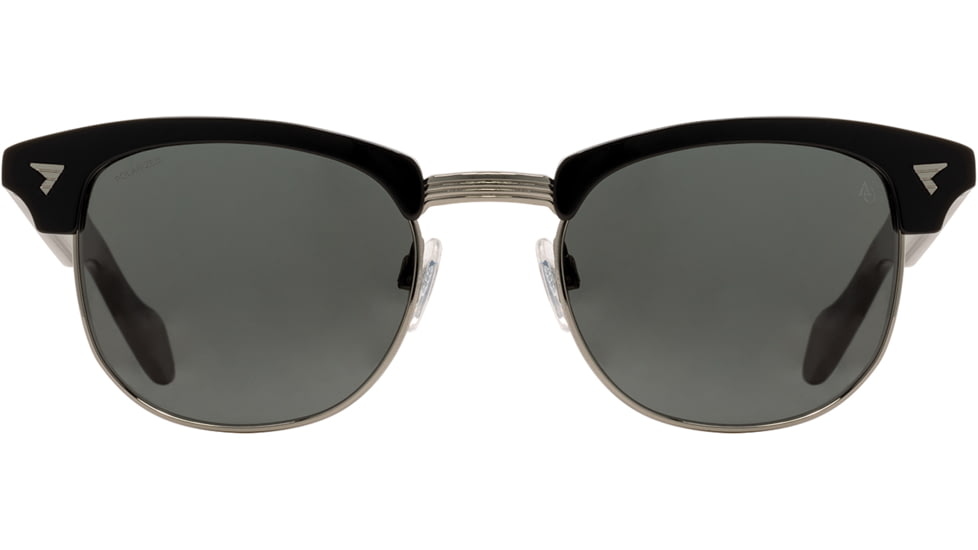 AO Sirmont Sunglasses, Black Gunmetal, True Color Gray AOLite Nylon Lenses, Black Gunmetal / True Color Gray Polarized Lens, 53-21-145, SIR153ST--GYN-P