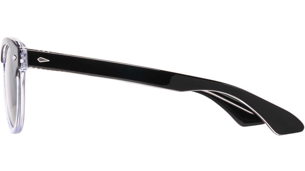 AO Times Sunglasses, Black Crystal Frame, True Color Gray AOLite Nylon Lens - 49-21-145, TIM349ST-GYN